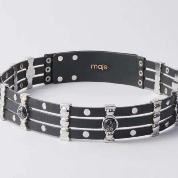 Maje Amino Hig Waisted Belt main image 8